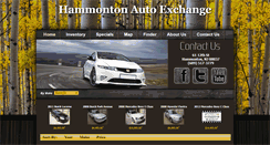 Desktop Screenshot of hammontonauto.com